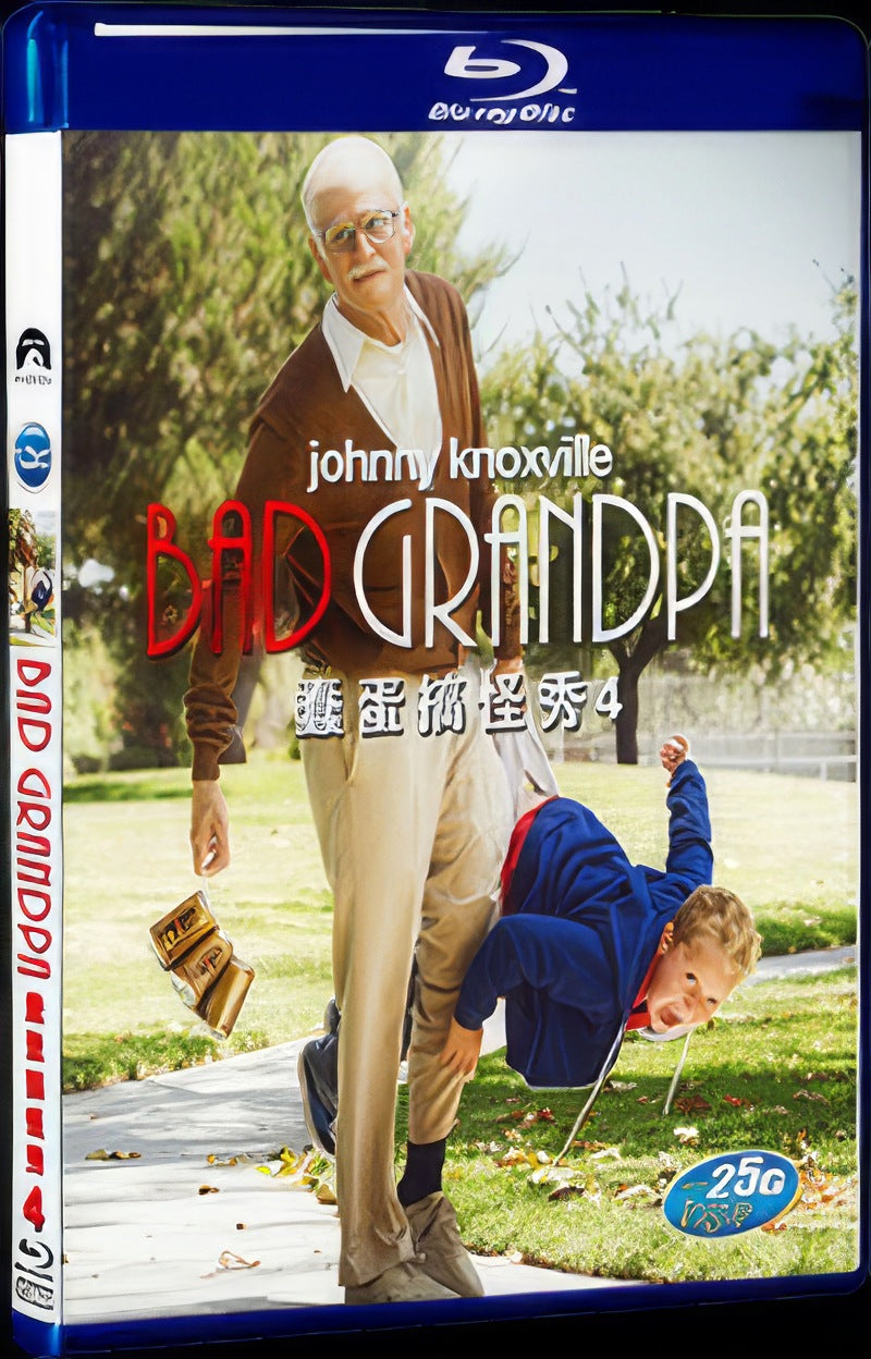 2013 Bad Grandpa Movie 1-Disc Box Set for Gift Collection Blu-ray