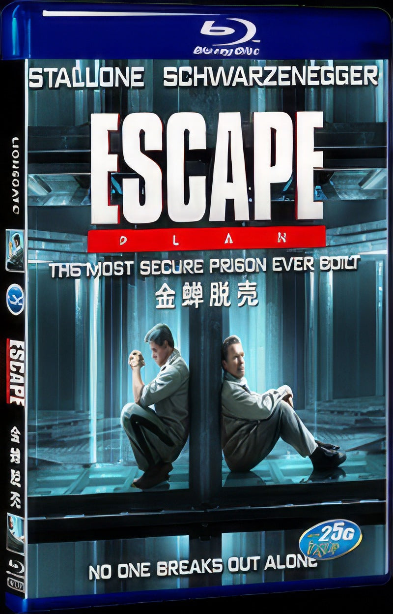 2013 Escape Plan Movie 1-Disc Box Set for Gift Collection Blu-ray