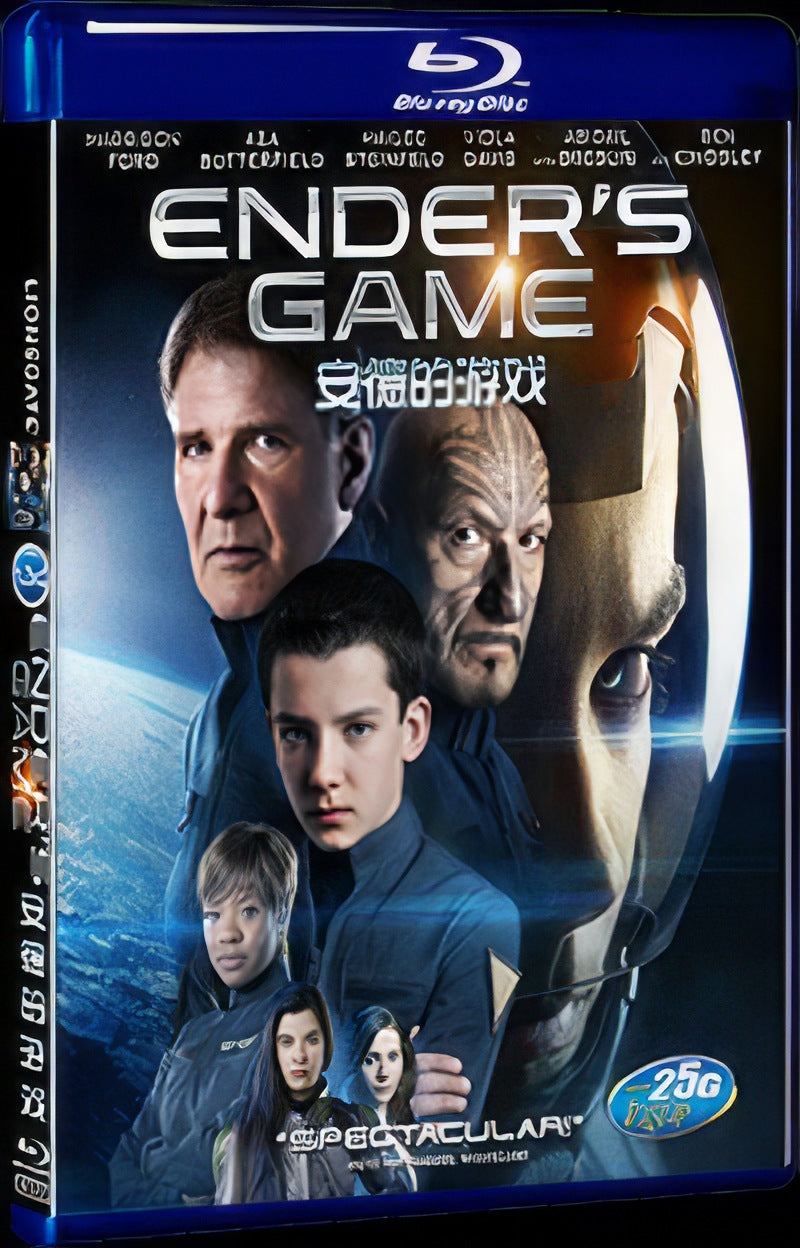 2013 Ender's Game Movie 1-Disc Box Set for Gift Collection Blu-ray
