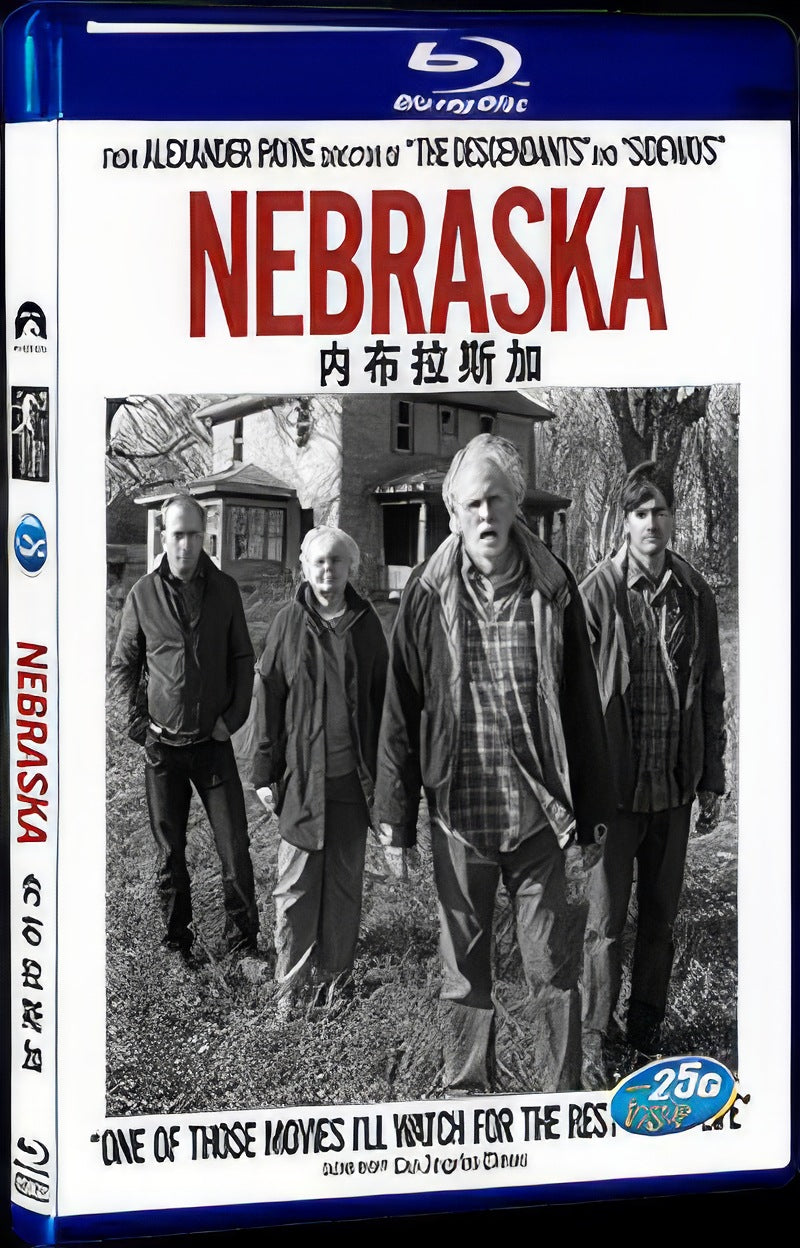 2013 Nebraska Movie 1-Disc Box Set for Gift Collection Blu-ray