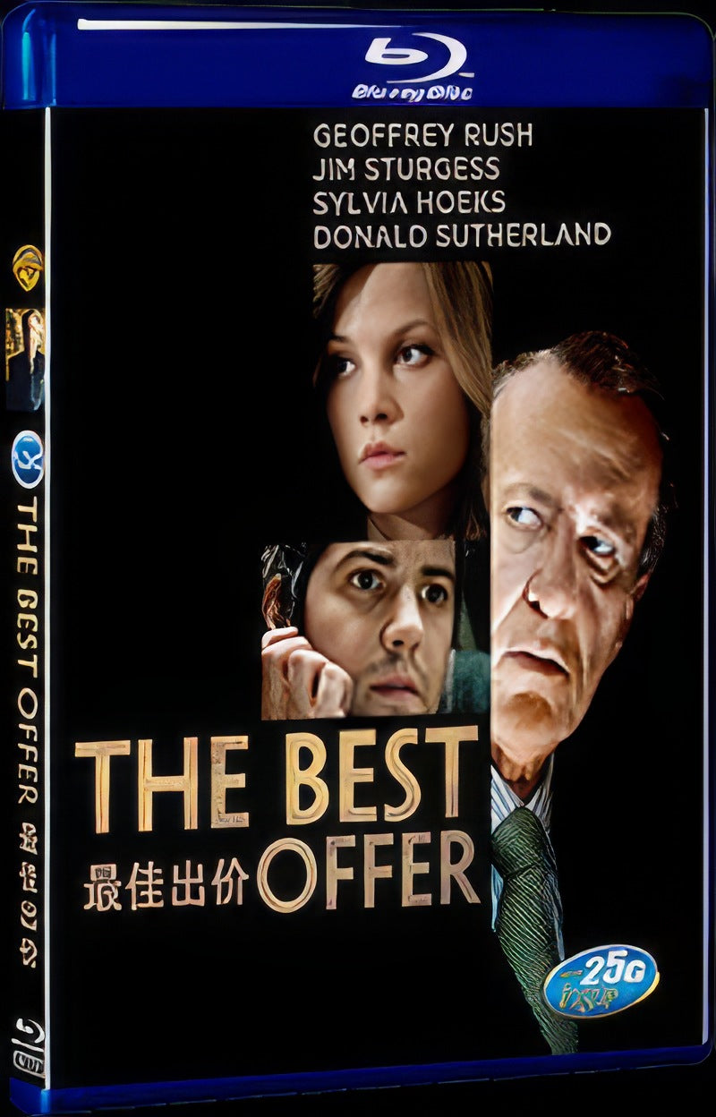 2013 The Best Offer Movie 1-Disc Box Set for Gift Collection Blu-ray