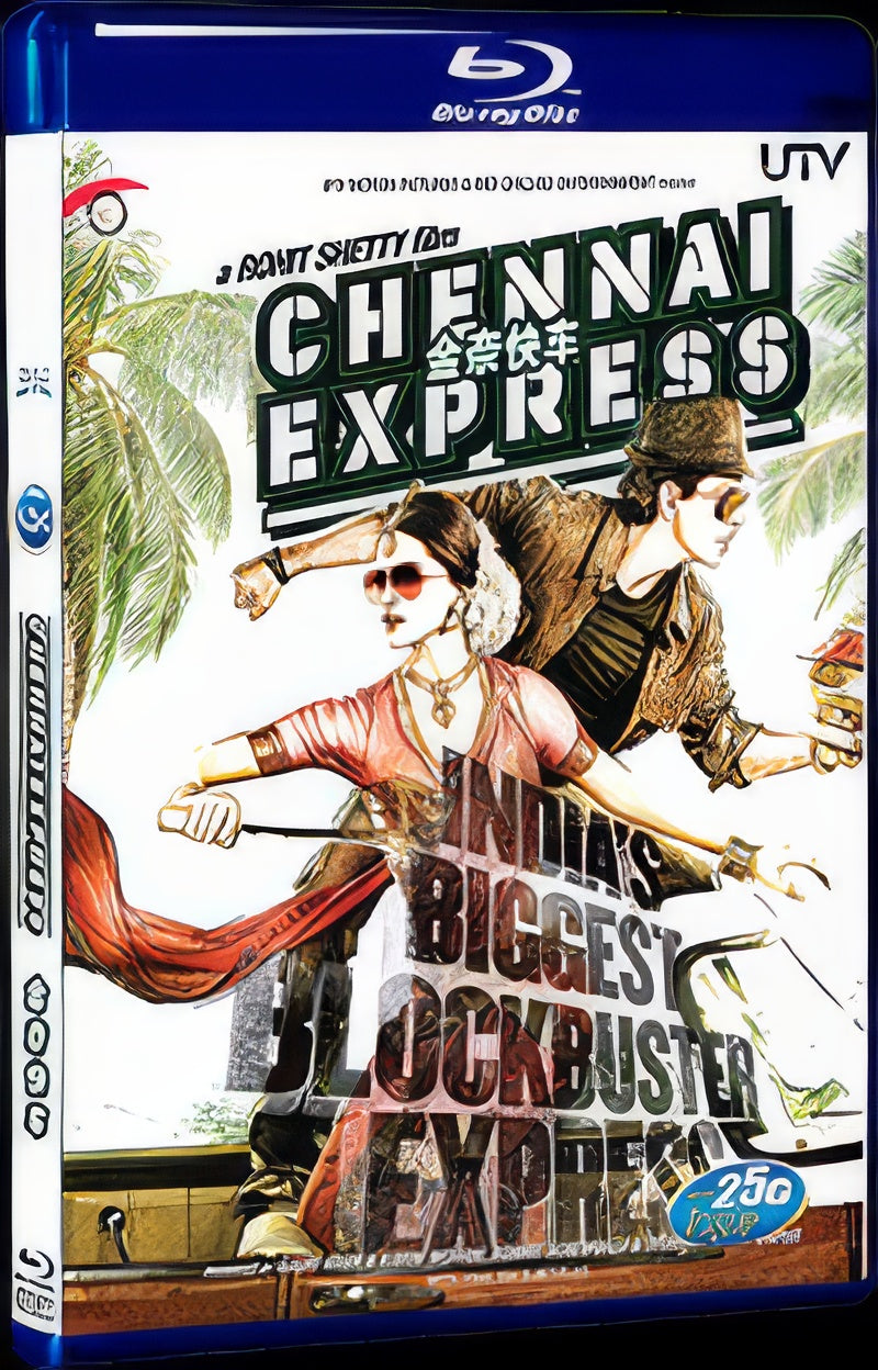 2013 Chennai Express 1080P for Gift 1-Disc All RegionPlay Seal Box Blu-ray