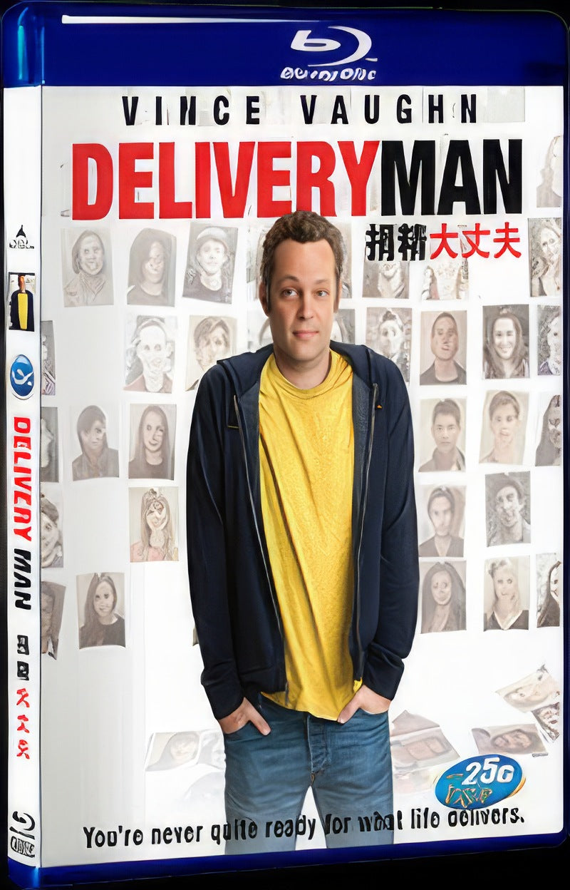 2012 Delivery Man Movie 1-Disc Box Set for Gift Collection Blu-ray