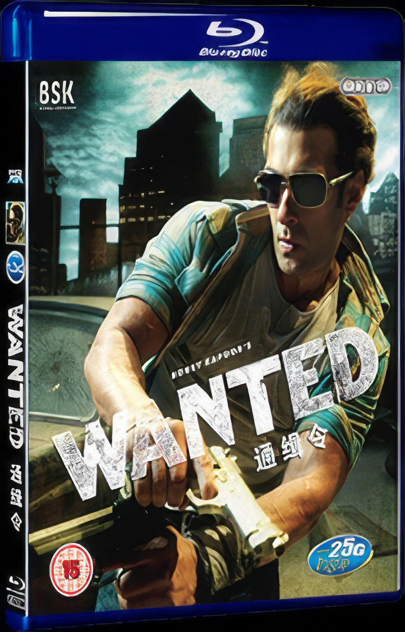 2008 Wanted Movie 1-Disc Box Set for Gift Collection Blu-ray