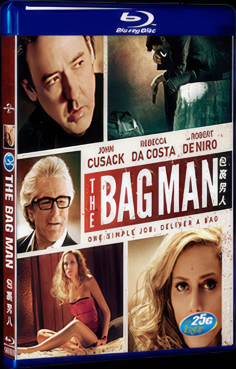 2014 The Bag Man Movie 1-Disc Box Set for Gift Collection Blu-ray