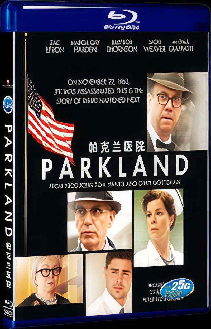 2013 Parkland Movie 1-Disc Box Set for Gift Collection Blu-ray