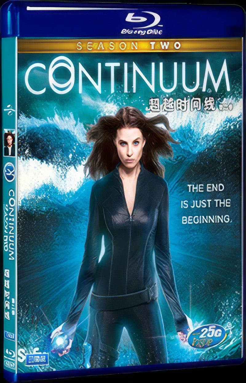 2013 Continuum Season 2 Movie 3-Disc Box Set for Gift Collection Blu-ray