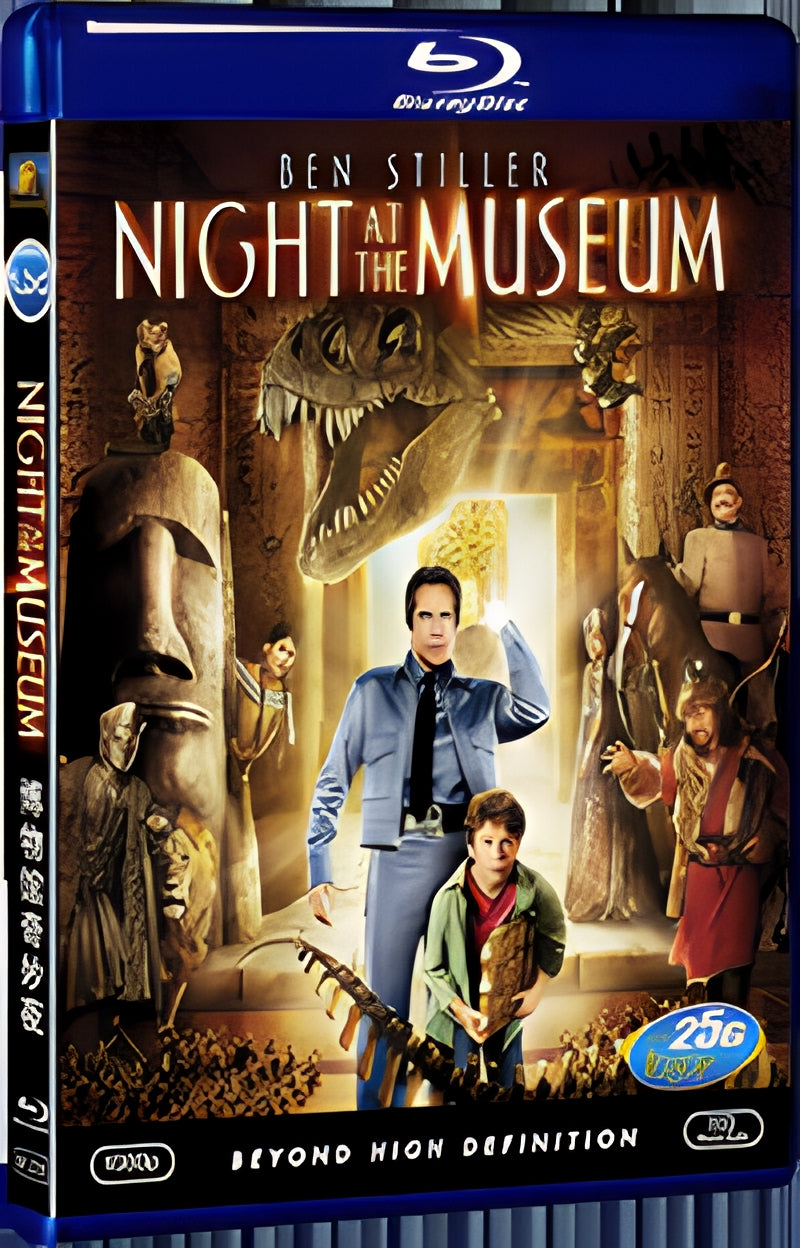 2006 Night At The Museum 1080P for Gift 1-Disc All RegionPlay Seal Box Blu-ray