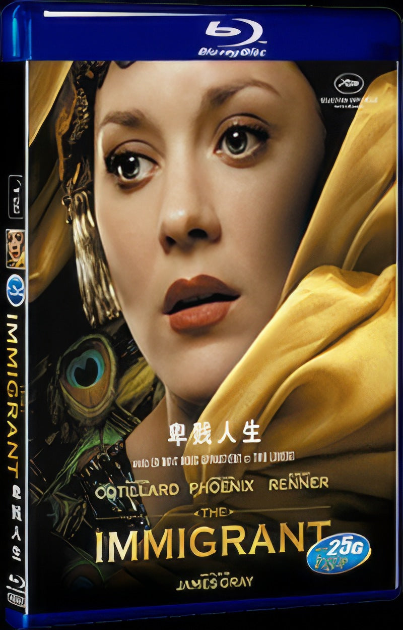 2013 The Immigrant Movie 1-Disc Box Set for Gift Collection Blu-ray