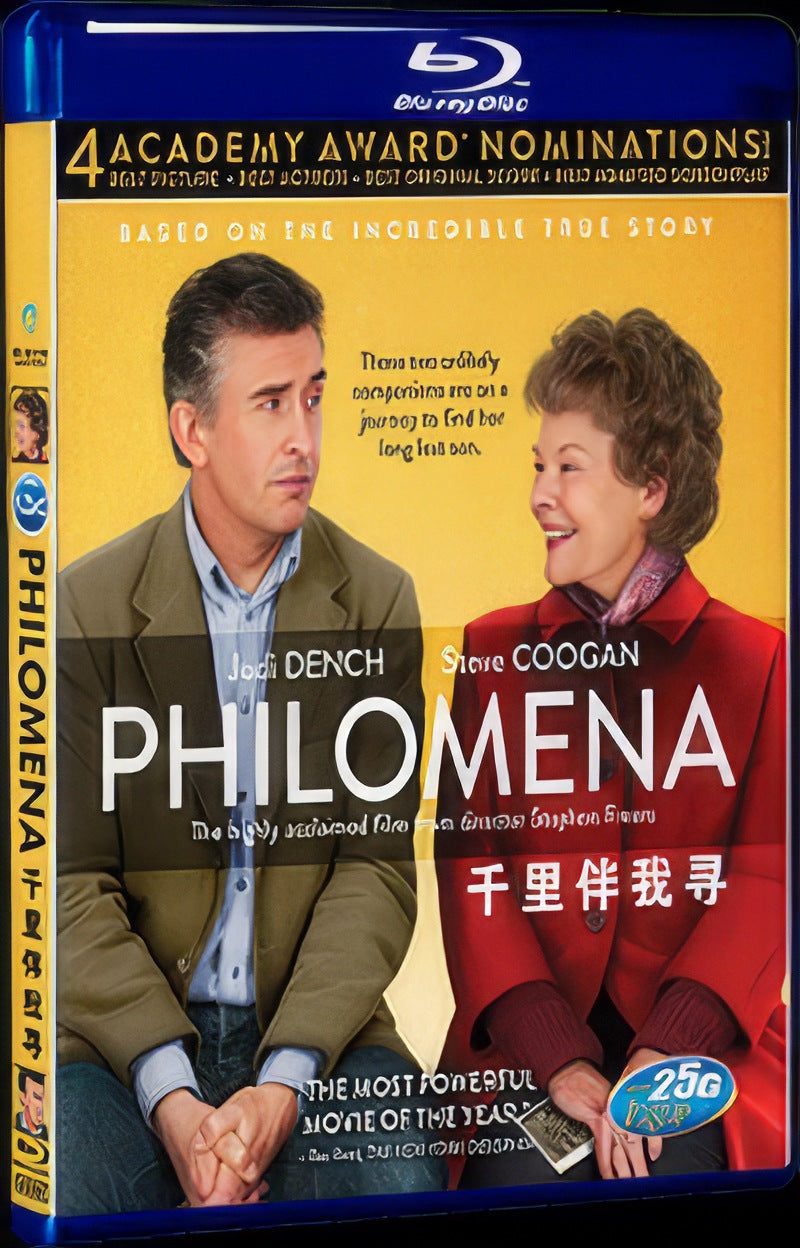 2013 Philomena Movie 1-Disc Box Set for Gift Collection Blu-ray