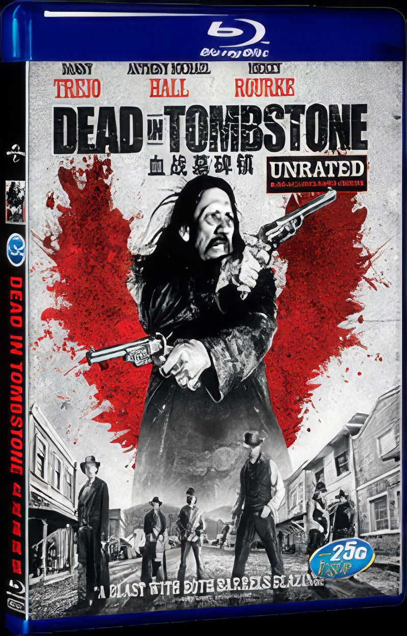 2013 Dead in Tombstone Movie 1-Disc Box Set for Gift Collection Blu-ray