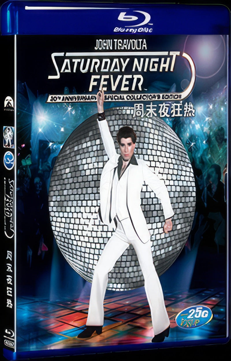 1977 Saturday Night Fever Movie 1-Disc Box Set for Gift Collection Blu-ray