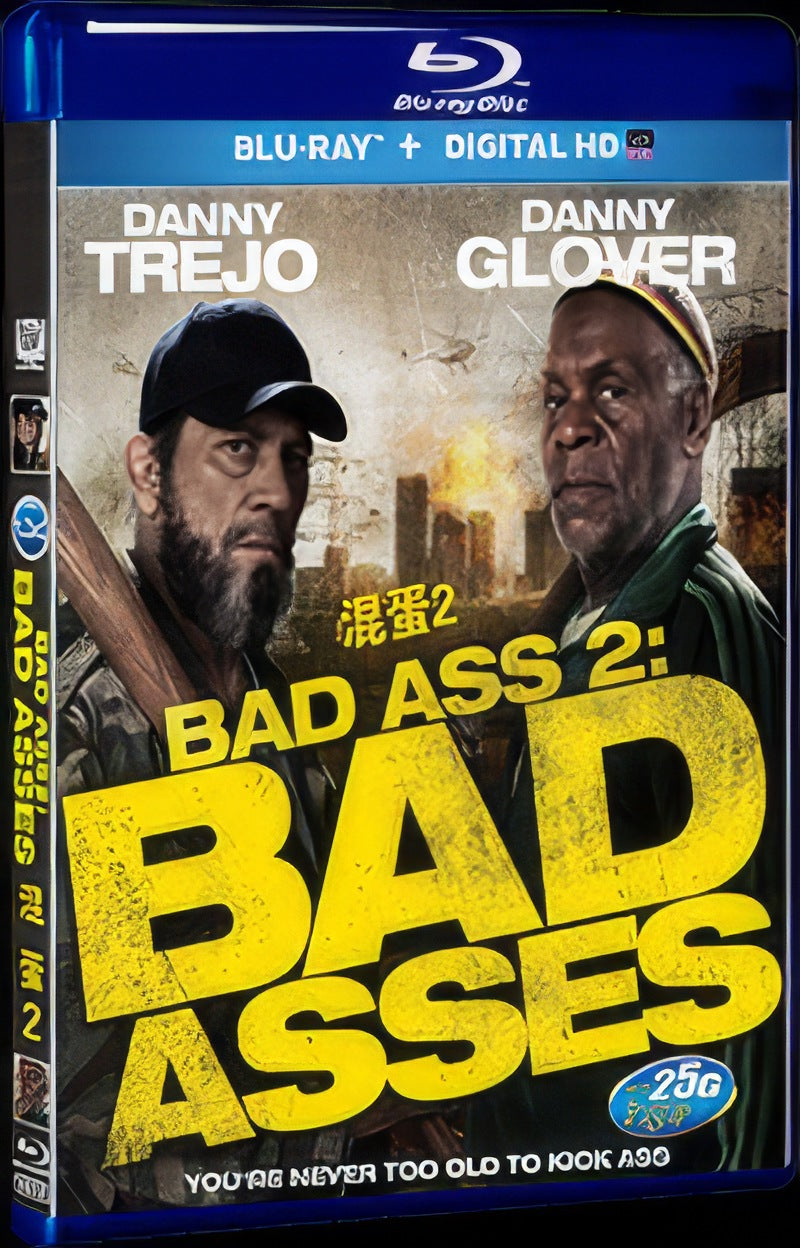2014 Bad Asses Movie 1-Disc Box Set for Gift Collection Blu-ray