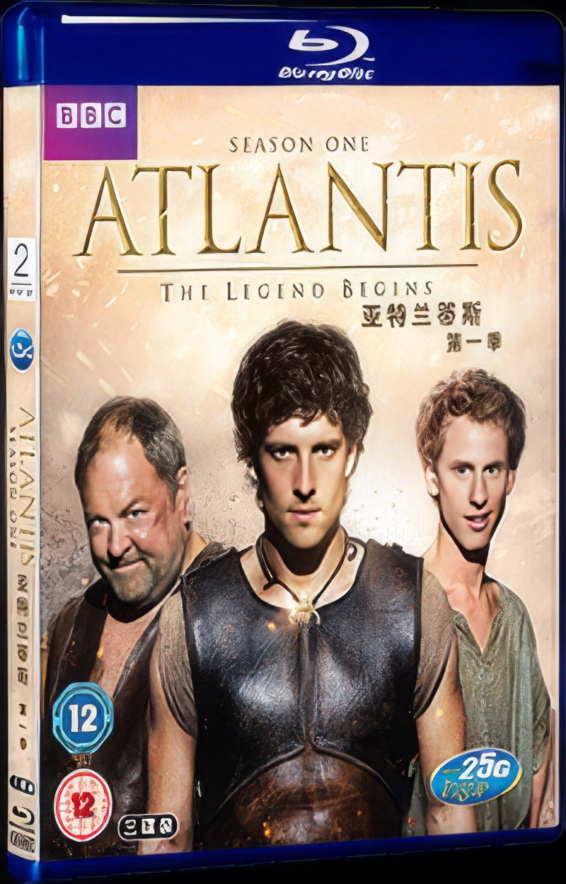 2013 Atlantis Season 1 Movie 3-Disc Box Set for Gift Collection Blu-ray