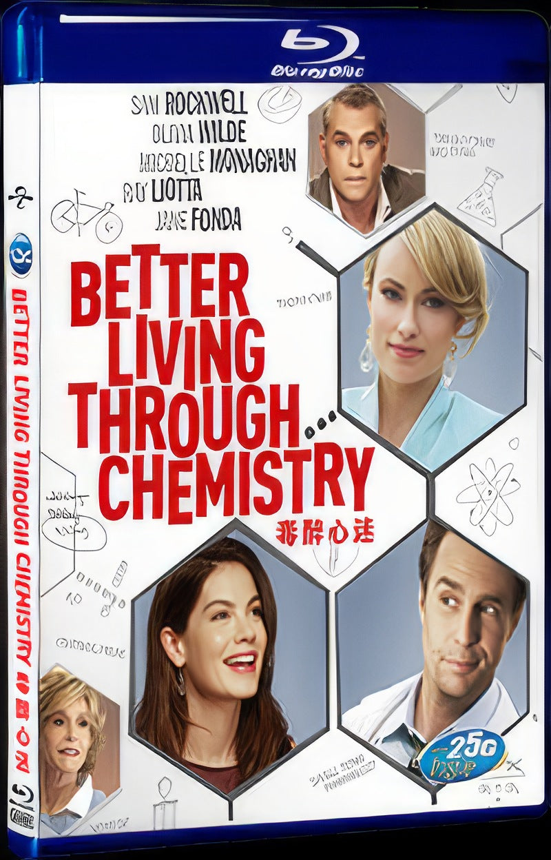 2014 Better Living Through Chemistry Movie 1-Disc Box Set for Gift Collection Blu-ray