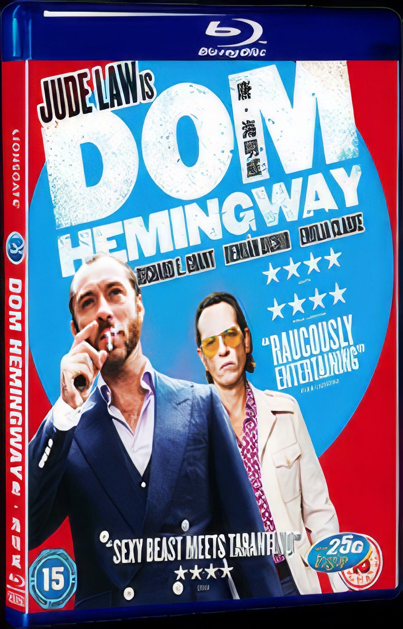 2013 Dom Hemingway Movie 1-Disc Box Set for Gift Collection Blu-ray