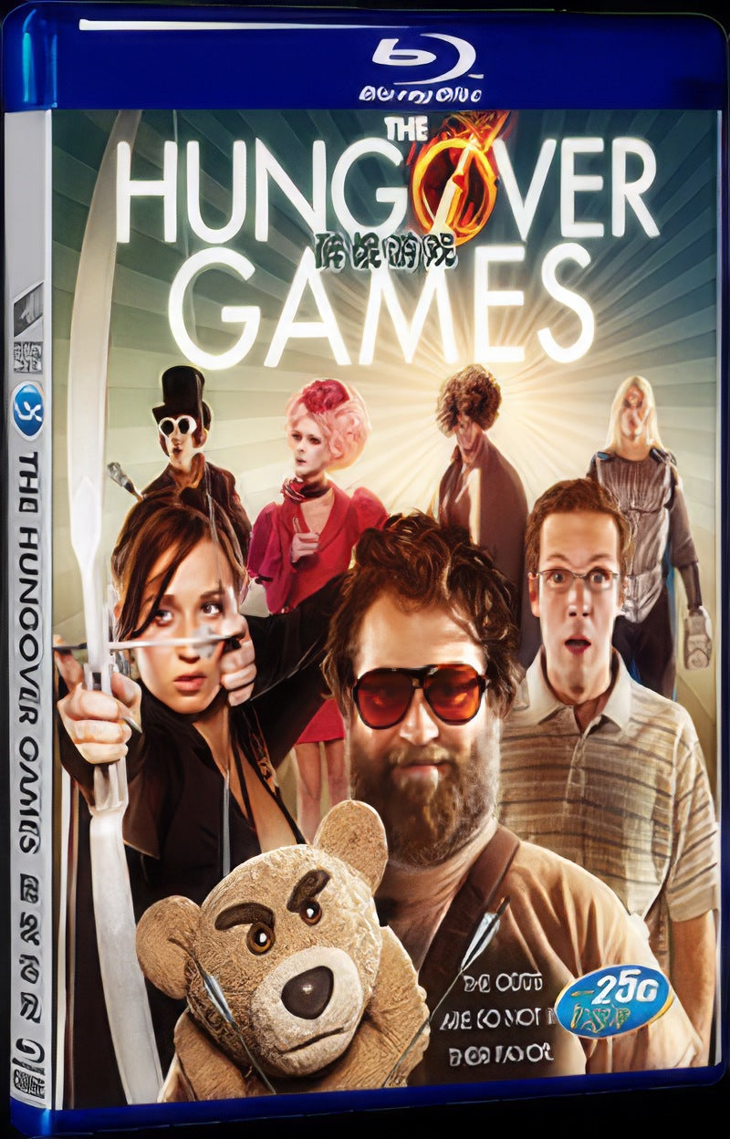 2014 The Hungover Games Movie 1-Disc Box Set for Gift Collection Blu-ray
