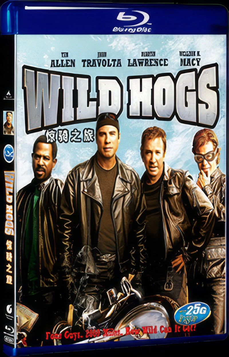 2007 Wild Hogs Movie 1-Disc Box Set for Gift Collection Blu-ray
