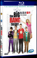 2008 The Big Bang Theory Season 3-4 Movie 2-Disc Box Set for Gift Collection Blu-ray