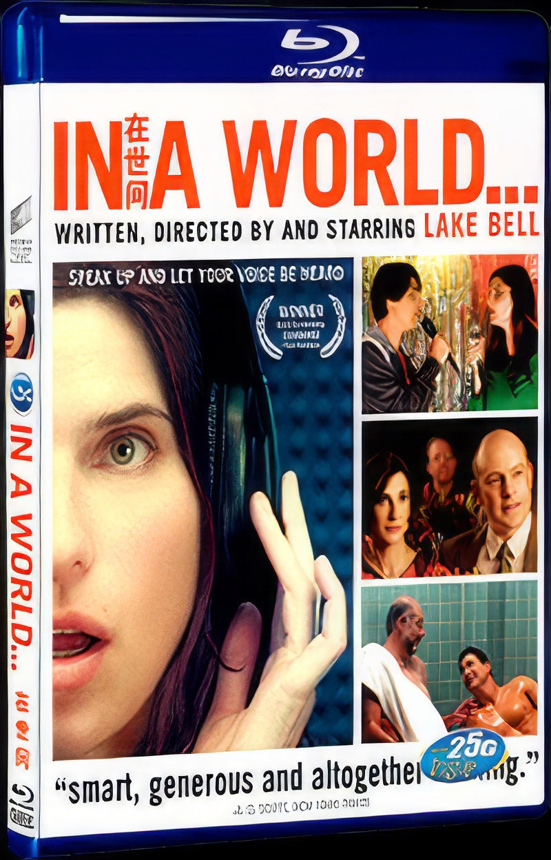 2013 In a World... Movie 1-Disc Box Set for Gift Collection Blu-ray