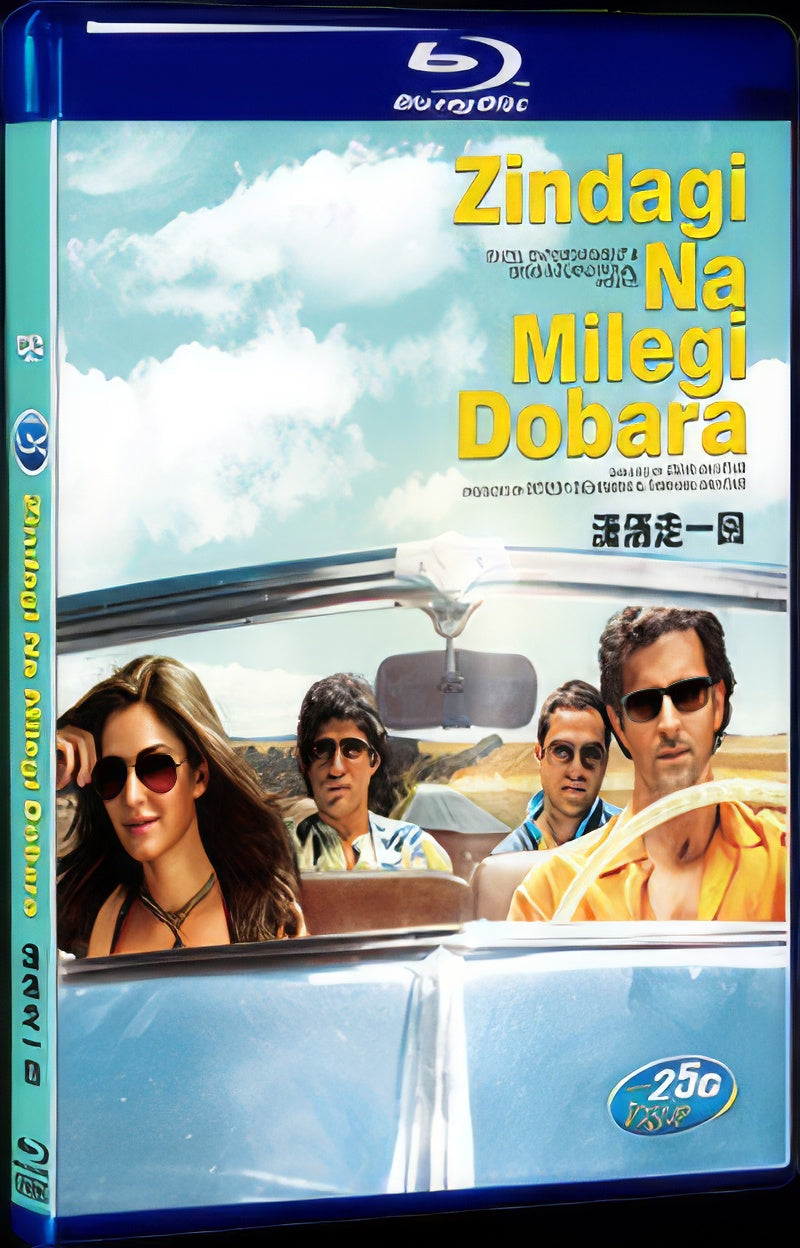 2011 Zindagi Na Milegi Dobara 1080P for Gift 1-Disc All RegionPlay Seal Box Blu-ray