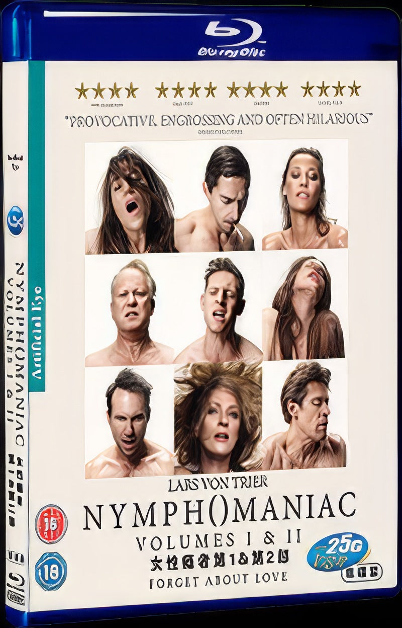 2013 Nymphomaniac: Volume Movie 2-Disc Box Set for Gift Collection Blu-ray