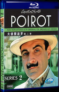 1990 Agatha Christie's Poirot Season 2 Movie 2-Disc Box Set for Gift Collection Blu-ray