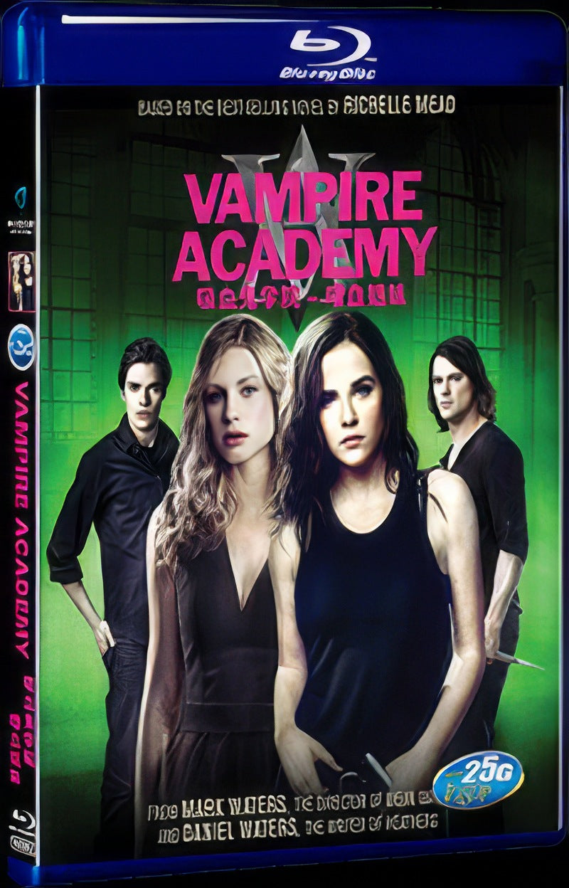 2014 Vampire Academy: Blood Sisters Movie 1-Disc Box Set for Gift Collection Blu-ray