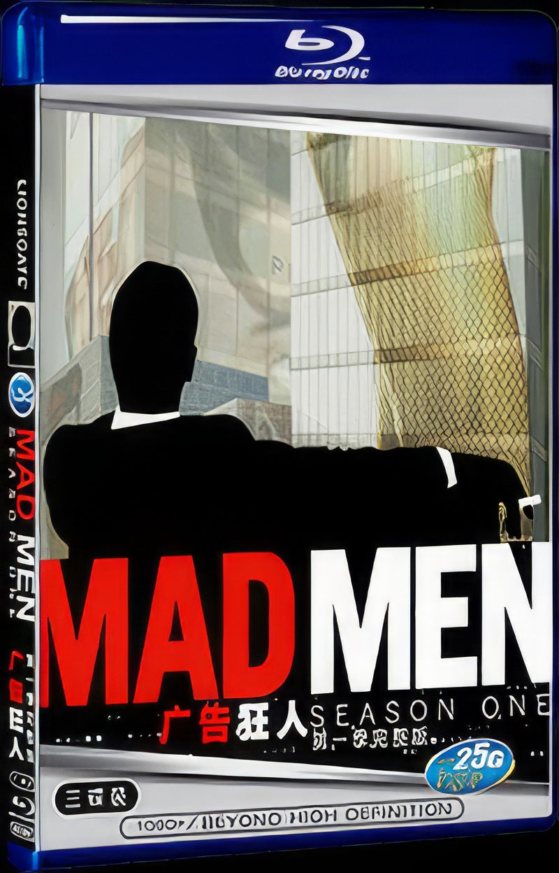 2007 Mad Men 1 Movie 3-Disc Box Set for Gift Collection Blu-ray