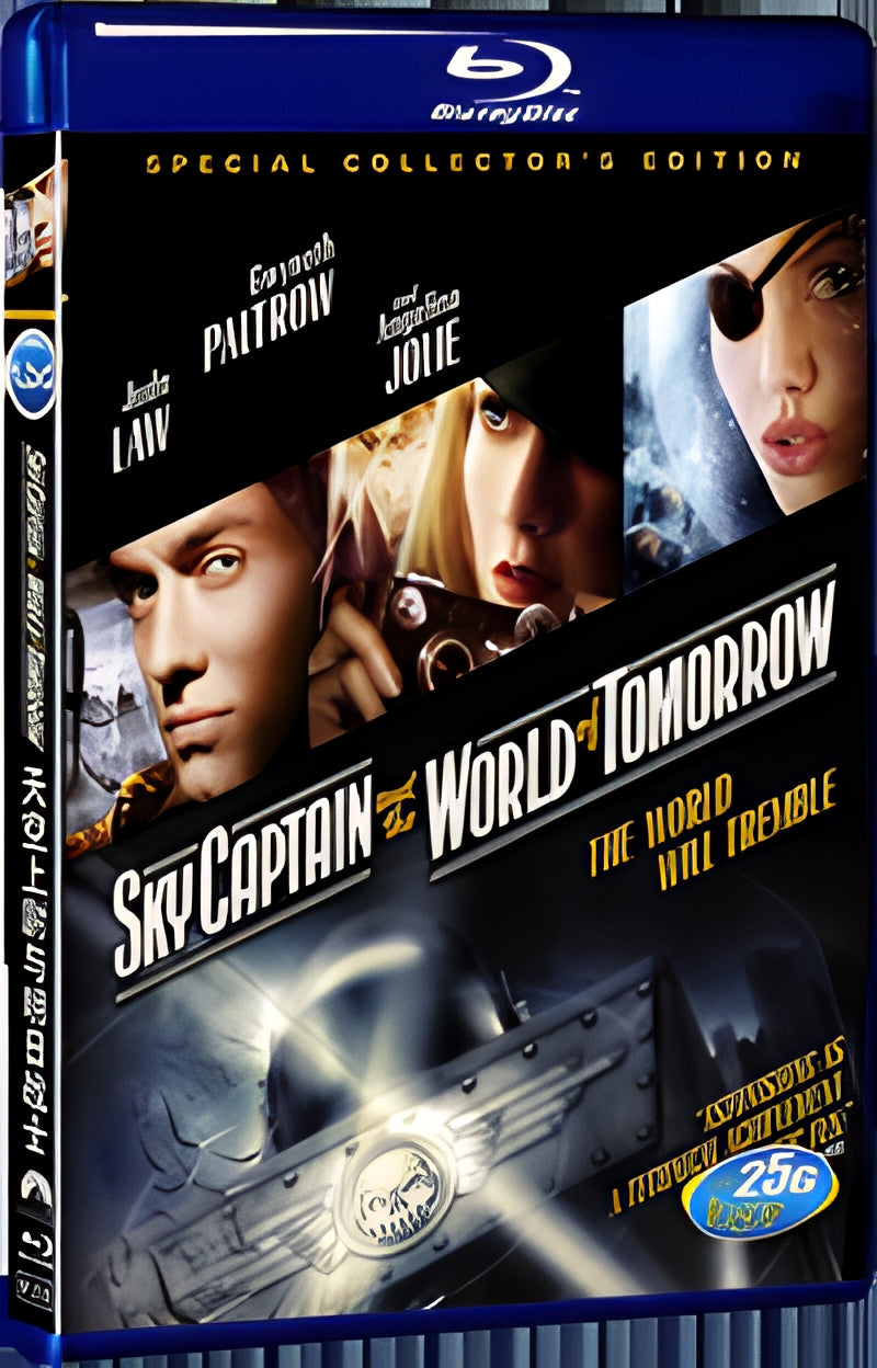 2004 Sky Captain and the World of Tomorrow 1080P for Gift 1-Disc All RegionPlay Seal Box Blu-ray