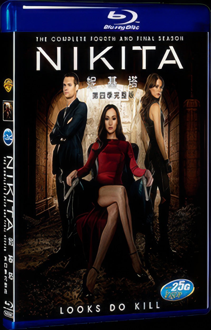 2013 Nikita Season 4 Movie 1-Disc Box Set for Gift Collection Blu-ray