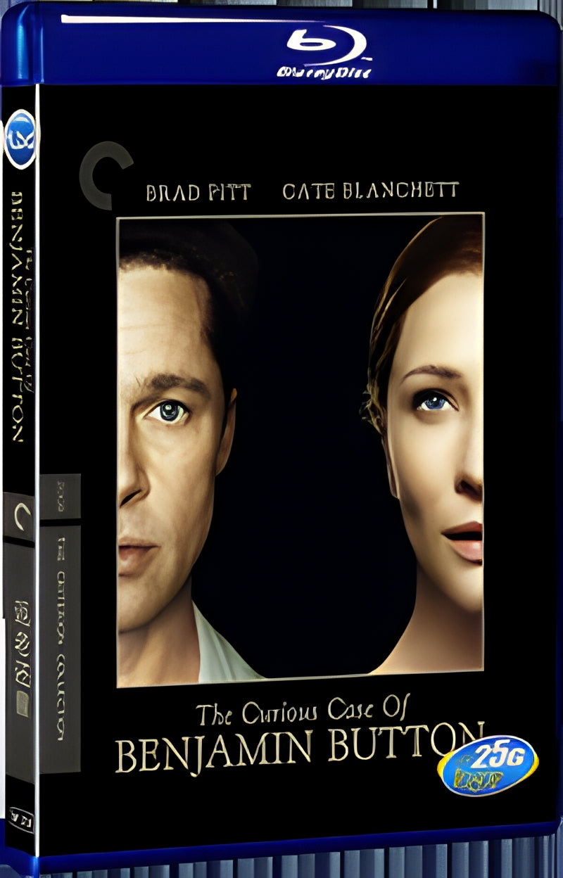 2008 The Curious Case of Benjamin Button 1080P for Gift 1-Disc All RegionPlay Seal Box Blu-ray