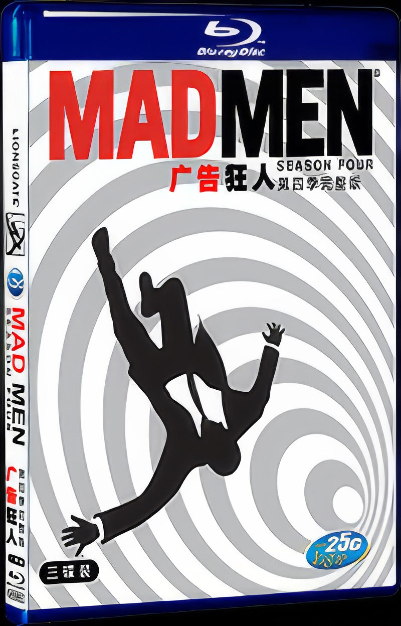 2010 Mad Men 4 Movie 3-Disc Box Set for Gift Collection Blu-ray