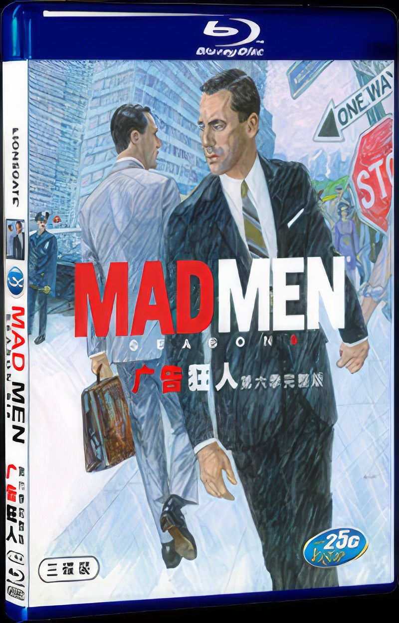2013 Mad Men 6 Movie 3-Disc Box Set for Gift Collection Blu-ray