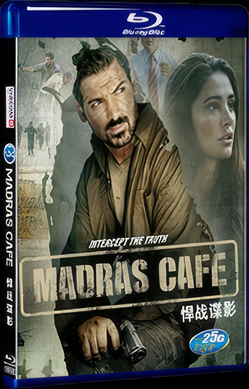 2013 Madras Cafe 1080P for Gift 1-Disc All RegionPlay Seal Box Blu-ray