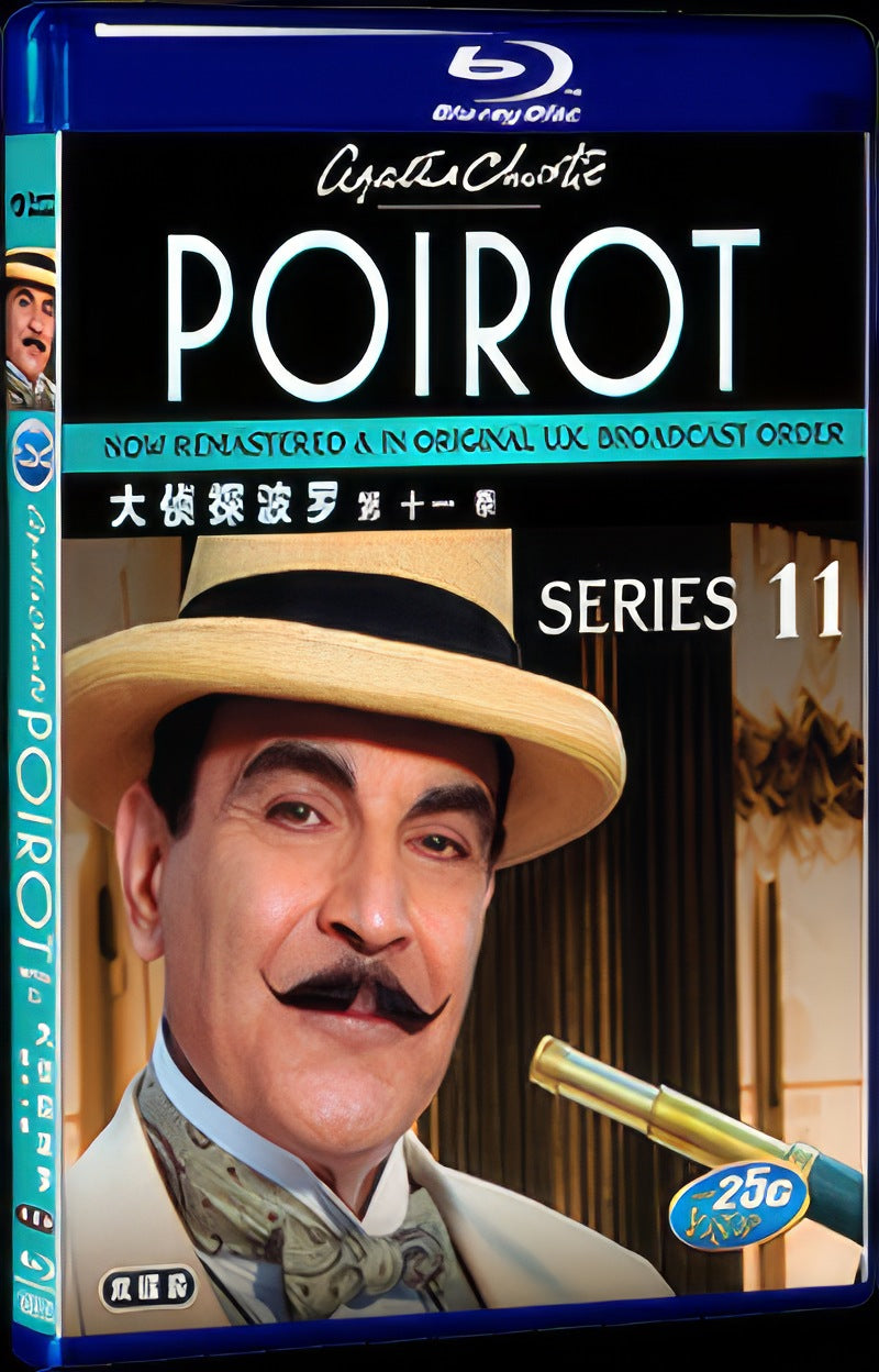 Agatha Christie's Poirot Season 11‎ (2008) Movie 2-Disc Box Set for Gift Collection Blu-ray
