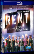 2008 Rent: Filmed Live on Broadway Movie 1-Disc Box Set for Gift Collection Blu-ray