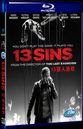 2014 13 Sins Movie 1-Disc Box Set for Gift Collection Blu-ray