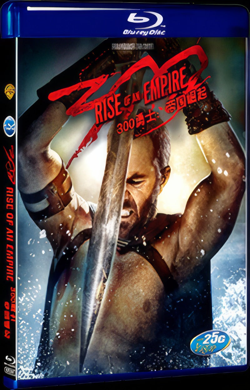 2014 300: Rise of an Empire Movie 1-Disc Box Set for Gift Collection Blu-ray