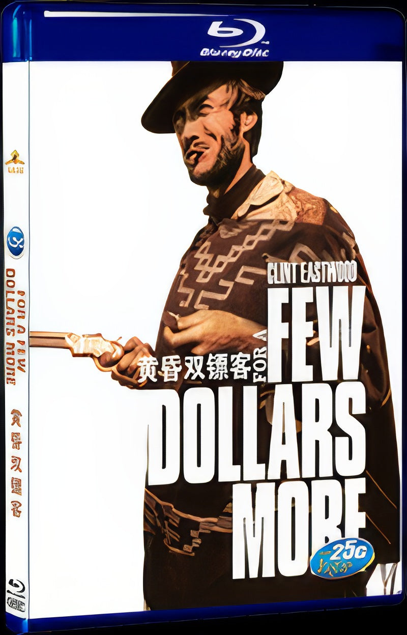 1965 For a Few Dollars More Movie 1-Disc Box Set for Gift Collection Blu-ray