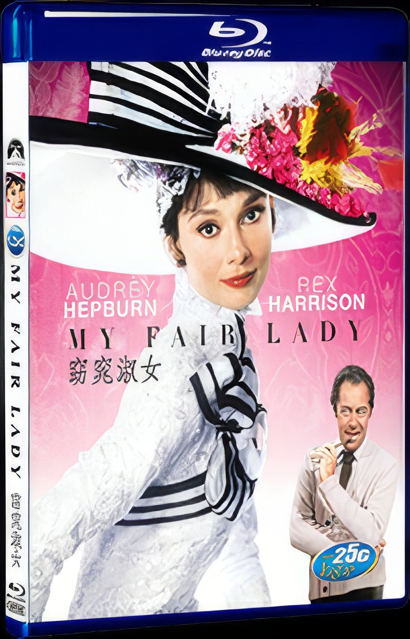1964 My Fair Lady Movie 1-Disc Box Set for Gift Collection Blu-ray