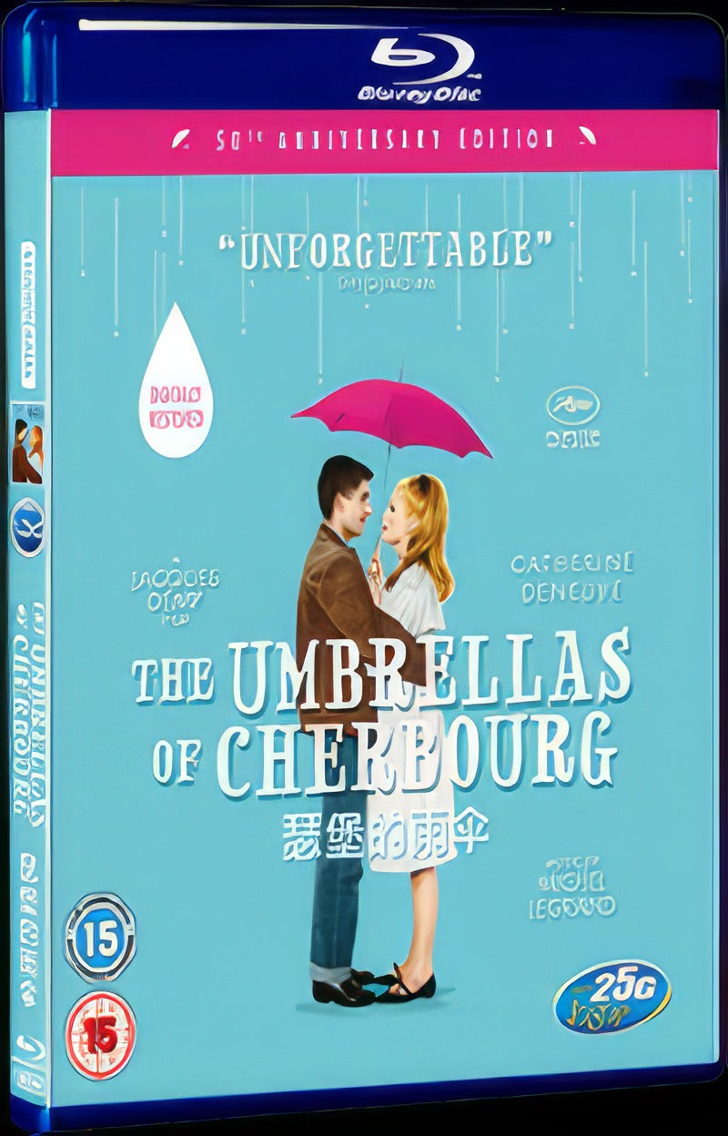 1964 The Umbrellas of Cherbourg Movie 1-Disc Box Set for Gift Collection Blu-ray