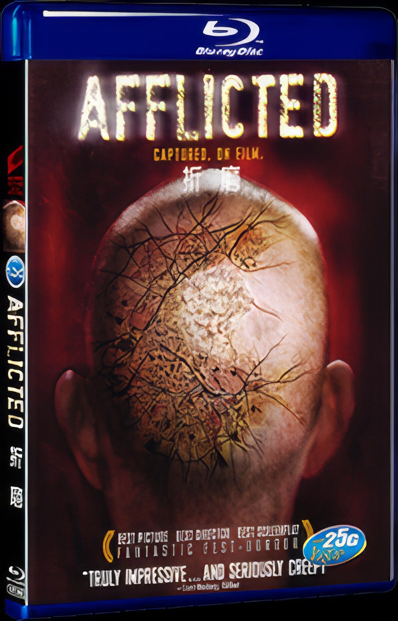 2013 Afflicted Movie 1-Disc Box Set for Gift Collection Blu-ray