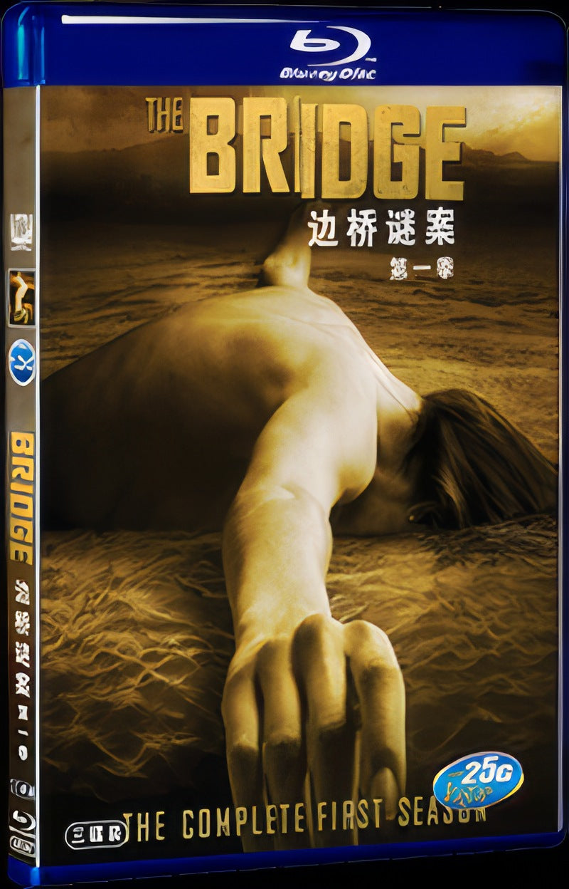 The Bridge Season 1 (2013 Movie 3-Disc Box Set for Gift Collection Blu-ray