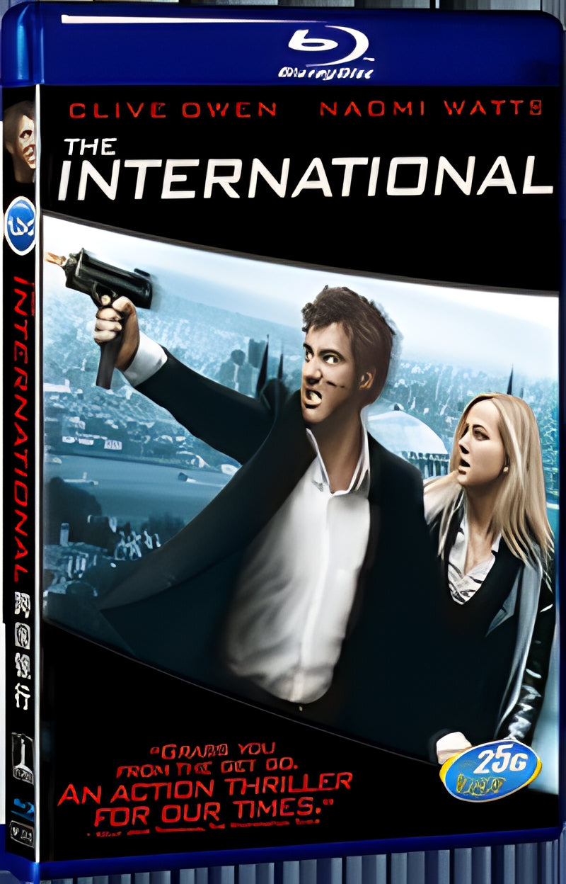 2009 The International 1080P for Gift 1-Disc All RegionPlay Seal Box Blu-ray