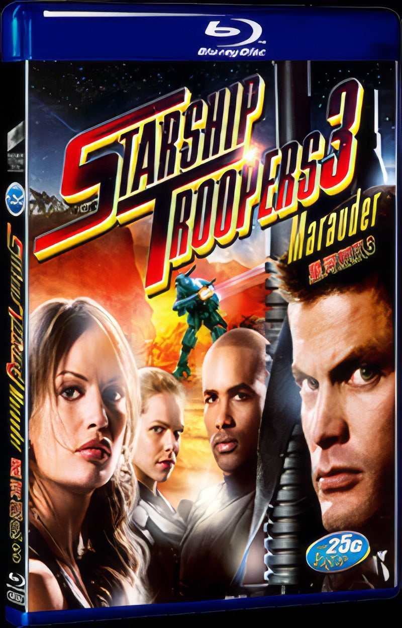 2008 Starship Troopers 3: Marauder Movie 1-Disc Box Set for Gift Collection Blu-ray
