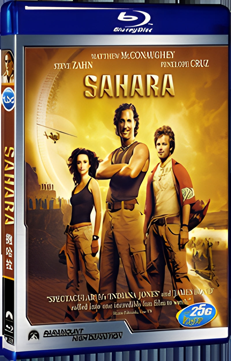 2005 Sahara 1080P for Gift 1-Disc All RegionPlay Seal Box Blu-ray