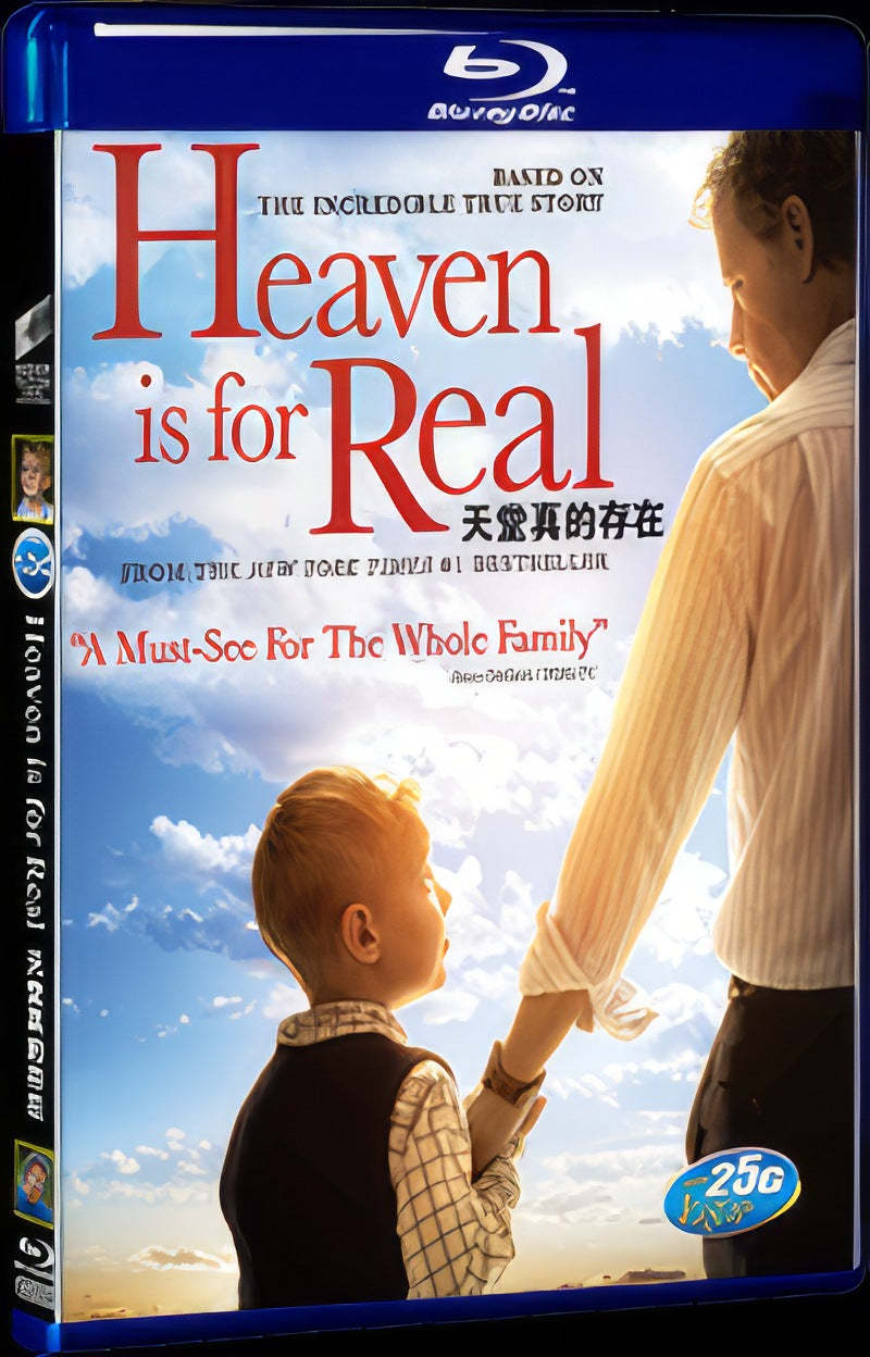 Heaven is for Real (2014) Movie 1-Disc Box Set for Gift Collection Blu-ray