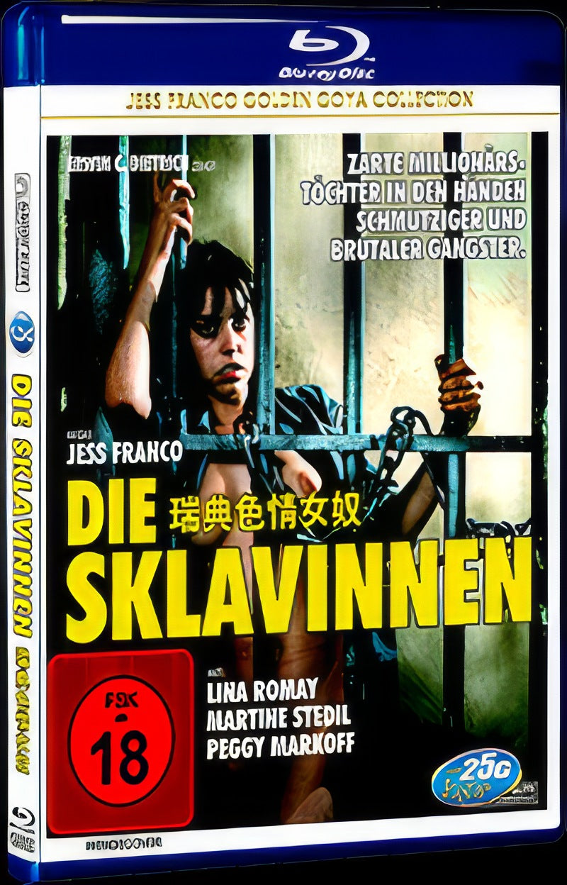 1976 Die Sklavinnen Movie 1-Disc Box Set for Gift Collection Blu-ray