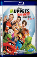 Muppets Most Wanted (2014) Movie 1-Disc Box Set for Gift Collection Blu-ray
